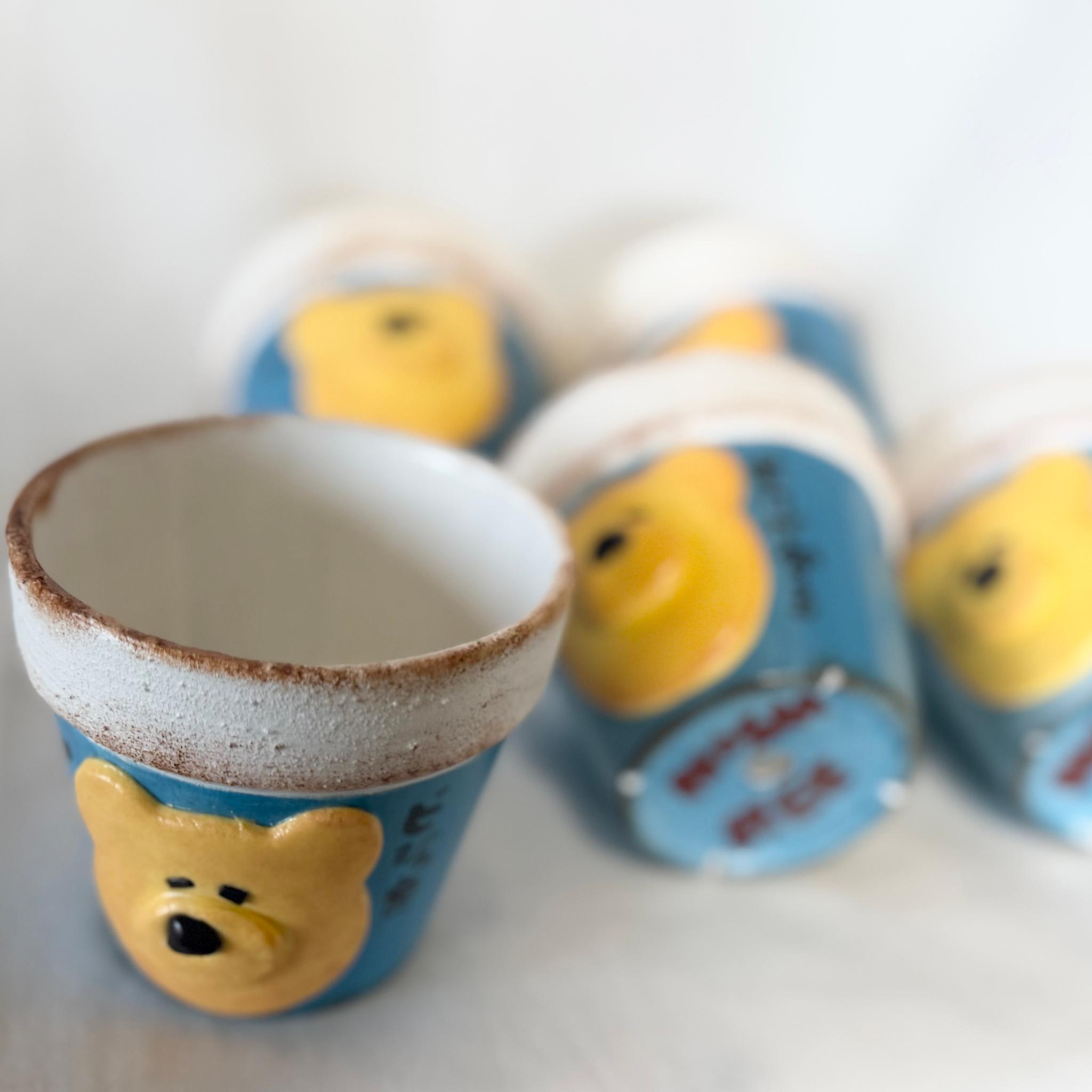 【ほめくま鉢】リメイク鉢 2.5号 鉢カバー 底穴あり | 6枚目