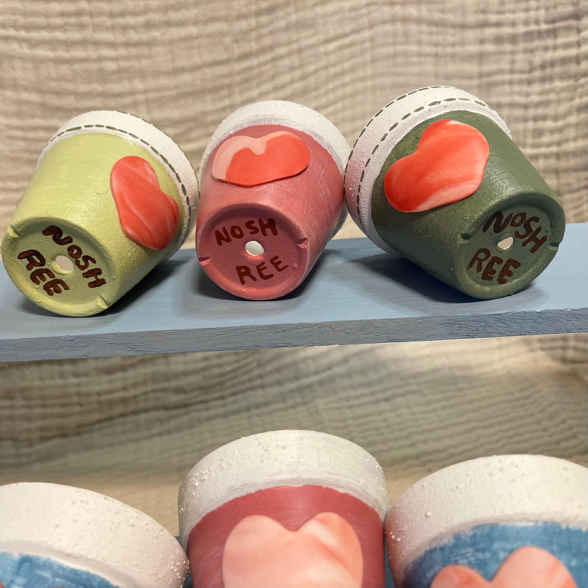 【新色】リメイク鉢 2号／ハート鉢／推し鉢／多肉植物／かわいいリメ鉢 | 3枚目