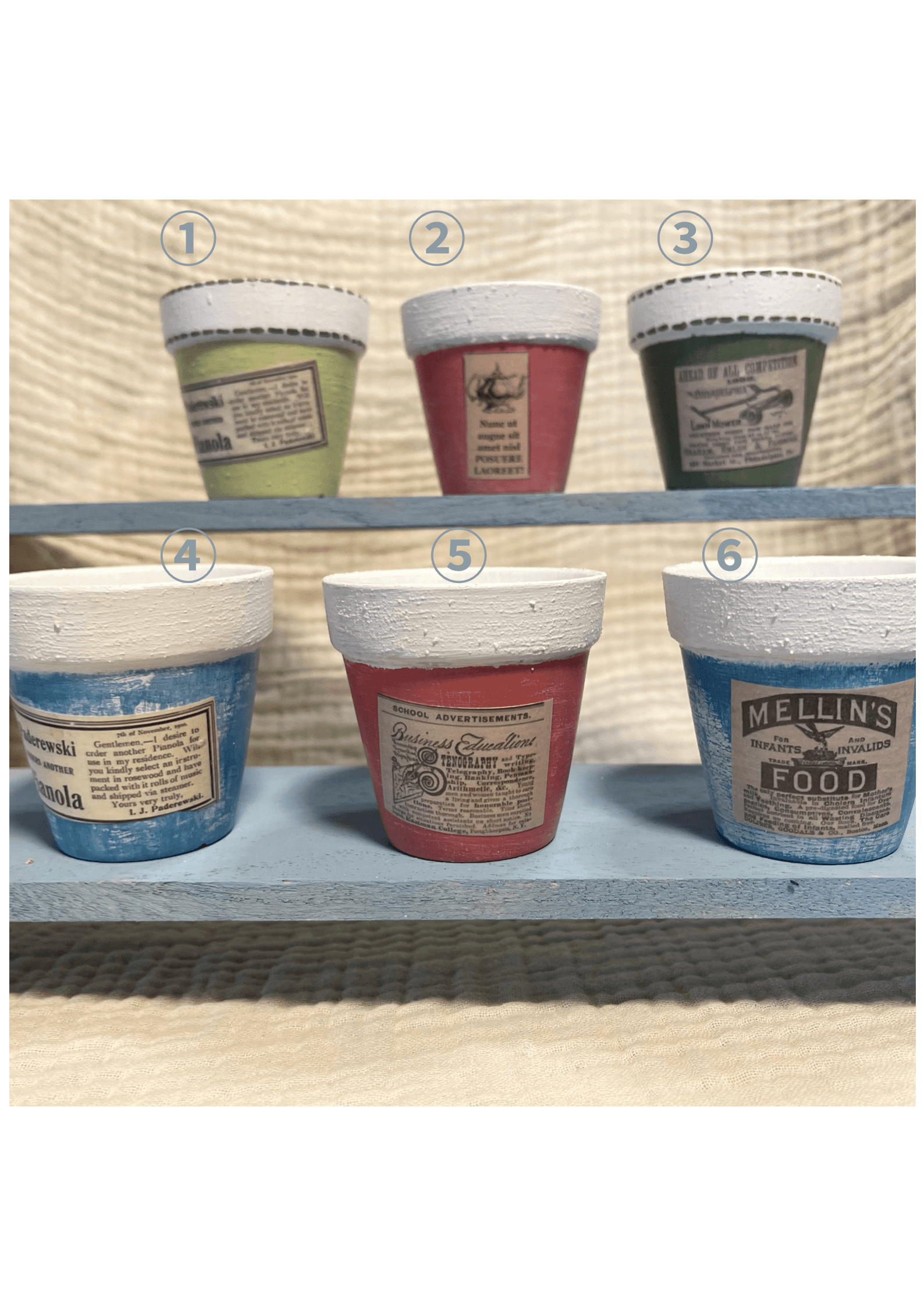 【新色】リメイク鉢 2号／ハート鉢／推し鉢／多肉植物／かわいいリメ鉢 | 6枚目